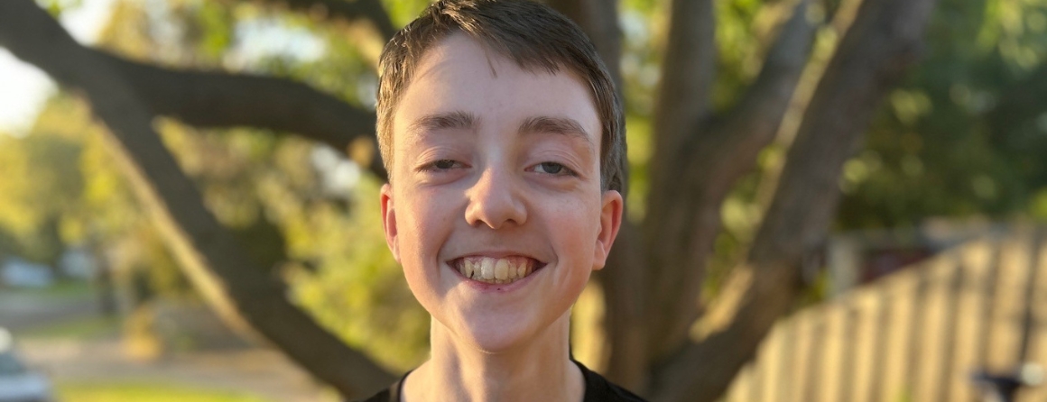 Mitochondrial disease patient Tyler
